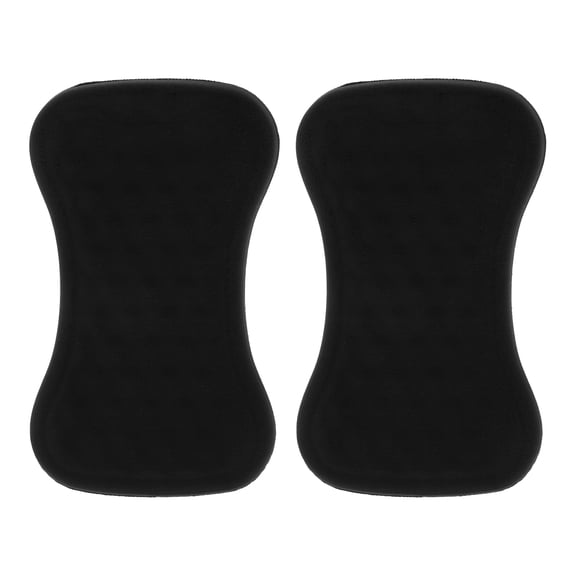 YUNLIGHTS 2-Pack Black Wrist Support Pads for Keyboard and Mouse, High Elasticity Comfort for Office Desk Use