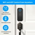 AUOSHI Security Smart Lock Fingerprint Door latch Keyless Entry WiFi