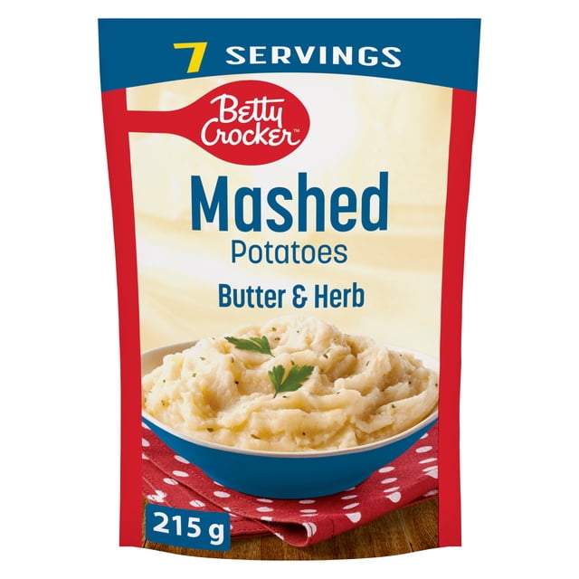 Betty Crocker Butter and Herb Mashed Potatoes