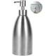 thumbnail image 2 of Dispensador de jabón líquido de 500 ml Dispensador de loción con boquilla de espuma Dispensador de jabón en acero inoxidable 304 Dispensador de jabón Champú Baño Cocina Plata Xemadio MZQ-0954, 2 of 9