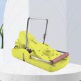 thumbnail image 1 of Clips De Ratones Trampas para ratas en interiores y exteriores, atrapamoscas portátil para jardín y hogar (amarillo, 6 uds.) Tmvgtek Libre de BPA, 1 of 3