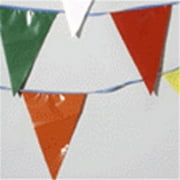 100' Assorted Color Flag Pennant Streamer String Banner Decoration