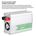 thumbnail image 5 of Onduleur de Voiture DC12V à AC220V 300W Onde de Correction Convertisseur Intelligent Multifonctionnel, 5 of 5