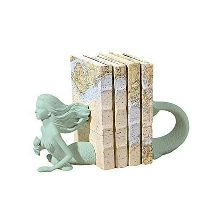 Two's Company Deep Sea Mermaid Set of 2 Bookends