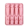 thumbnail image 2 of Linnome Easter Bunny Baking Mold Chocolate Mold Kitchen Baking Tool for Cake Candy Making Easter Supply, 2 of 6