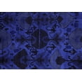 thumbnail image 1 of Ahgly Company Machine Washable Indoor Rectangle Persian Blue Bohemian Area Rugs, 5' x 8', 1 of 4