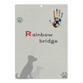 thumbnail image 5 of BeLifer Pet Sympathy Memorial Card - Rainbow Bridge Poem Card for Loss Dog Keepsake Gifts Card with Envelope, Remembrance Mourning Card, 5 of 5