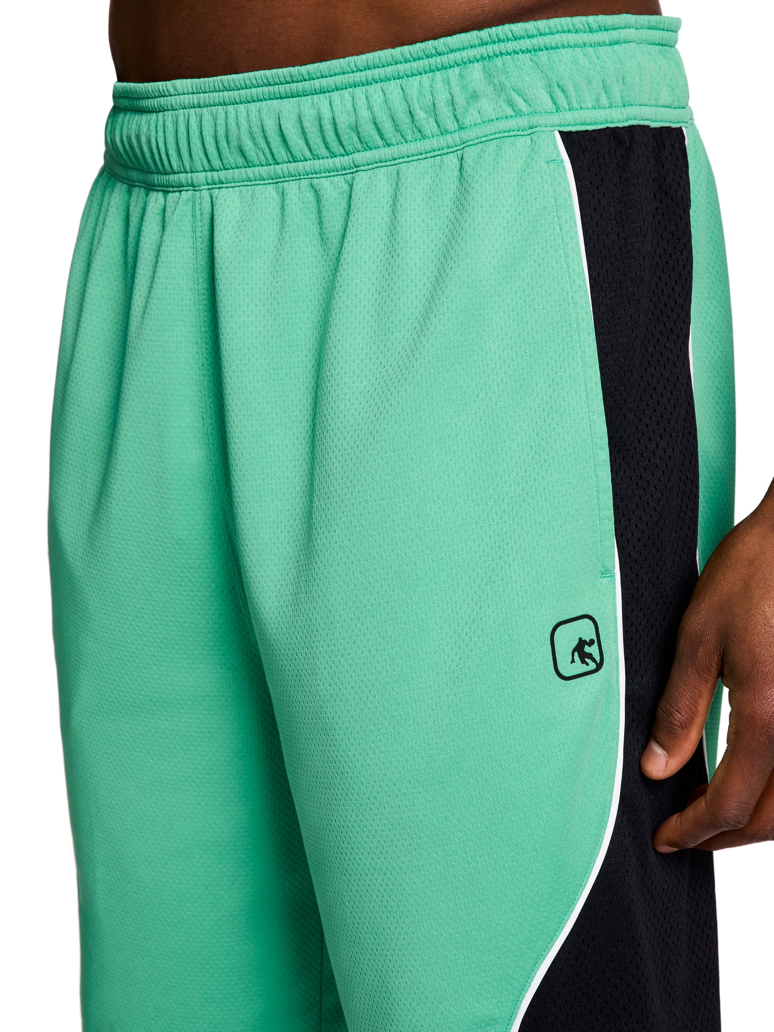 AND1 Men's and Big Men's Active Enforcer Short, 10" Inseam, up to Size 5XL