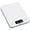 White, variant on Ozeri Touch Professional Digital Kitchen Scale (12 lbs Edition), Tempered Glass in Elegant Black