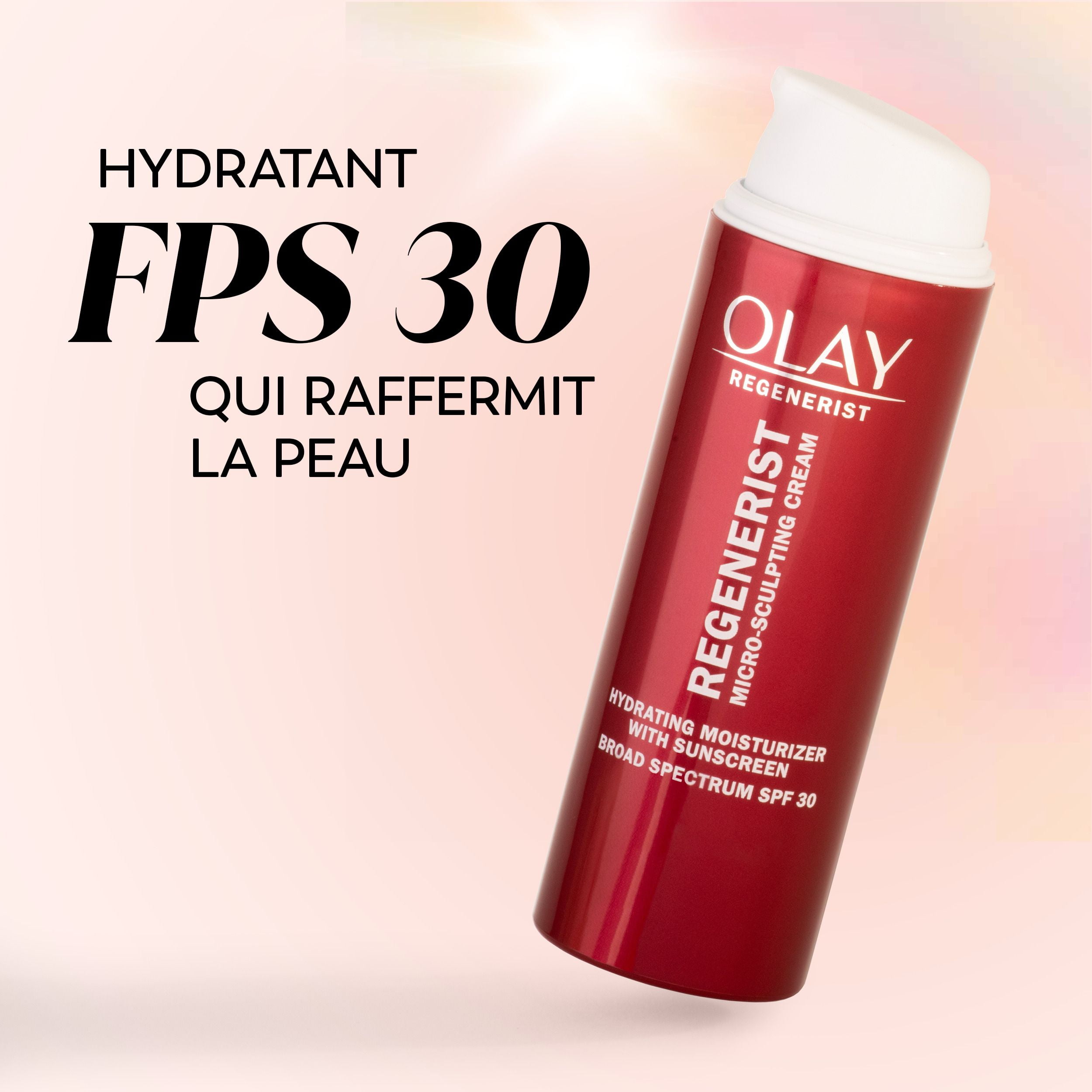 Olay Regenerist Micro-Sculpting Cream Anti-Aging Face Moisturizer with SPF 30 Broad Spectrum, Vitamin B3, 50 mL