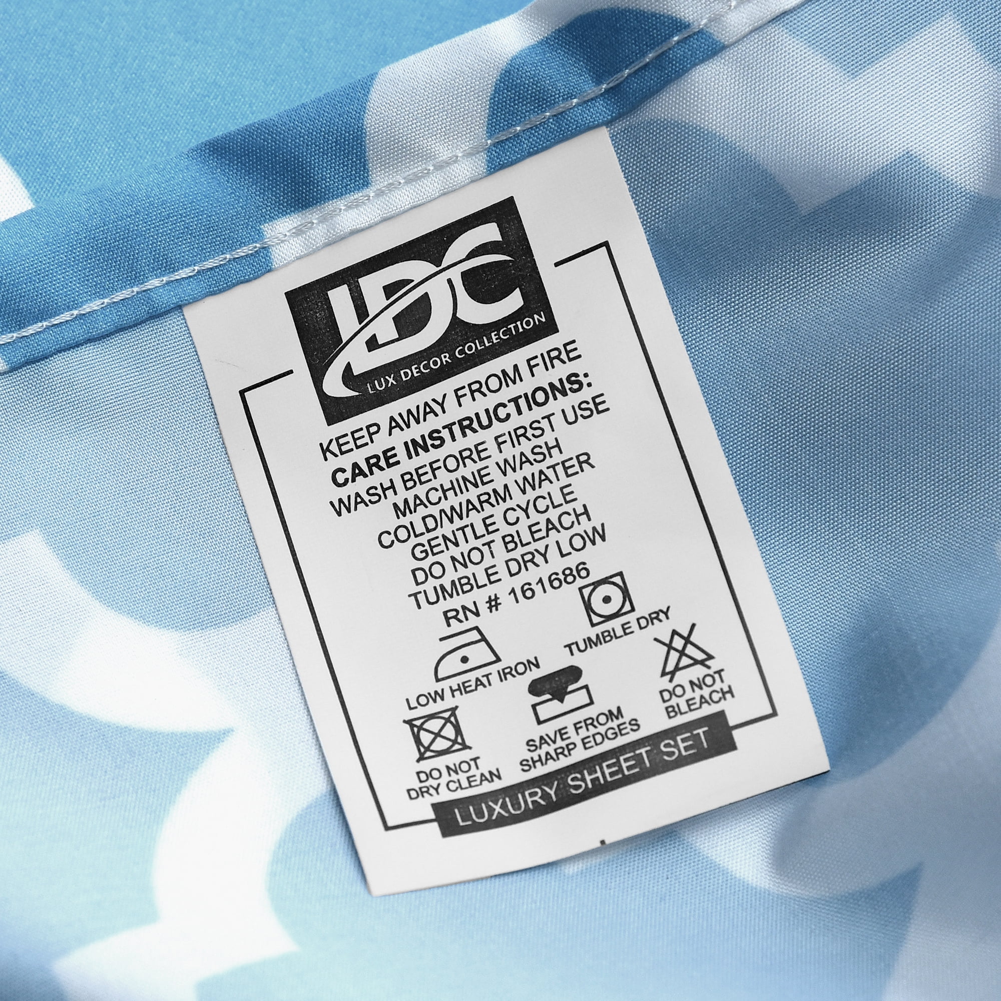 Places where care labels are found