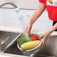 thumbnail image 4 of Extensor de grifo de cocina Flexible y ajustable, 360, a prueba de salpicaduras, escurridor giratorio, filtro de agua, purificador de agua, 4 of 4