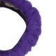 thumbnail image 5 of 3uds Suave Imitación Lana Volante Cubierta Auto Universal 15 Pulgadas Violeta, 5 of 6