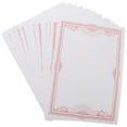 thumbnail image 4 of 50 hojas Certificado en blanco Paper Premio imprimible Certificado de papel Papel interior para uso de la oficina, 4 of 5