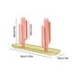 thumbnail image 3 of Soporte para cactus de almacenamiento multifuncional fácil de limpiar, protegido contra la humedad con drenaje adecuado para rejillas de cuchillos de cocina, Rosa, 3 of 6