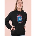 thumbnail image 2 of My Soul's Fire Piano Hoodie Women -Image by Shutterstock, Female 3X-Large, 2 of 4