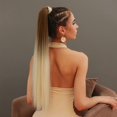 thumbnail image 1 of Long Straight Ponytail Hair Extension for Women Natural Looking Wrap Arround Ponytail Wig 26in Length for Daily Wear, 1 of 5