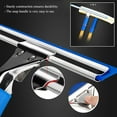 thumbnail image 3 of 5 12 18 Feet 20 30 40 FT Window Cleaning Pole Dust Remover, Professional Outdoor Window Squeegee Kit/Reach Windows Washer Bars T Shape Extendable for Tall Windows Washing Dustproof, Portable (Size, 3 of 7