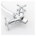 thumbnail image 4 of Classic Kitchen Faucets Dual Handle Kitchen Faucet, Cold Hot Water Mixer Aluminum Alloy Tap Rotatable Tap ,Versatile Features, 4 of 7