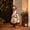 D, variant on Cififendec Christmas 23" Porch Goose Costume Set, Red Plush Santa Cape Skirt with Antler Hat Costume for Courtyard Goose Statue Dressing