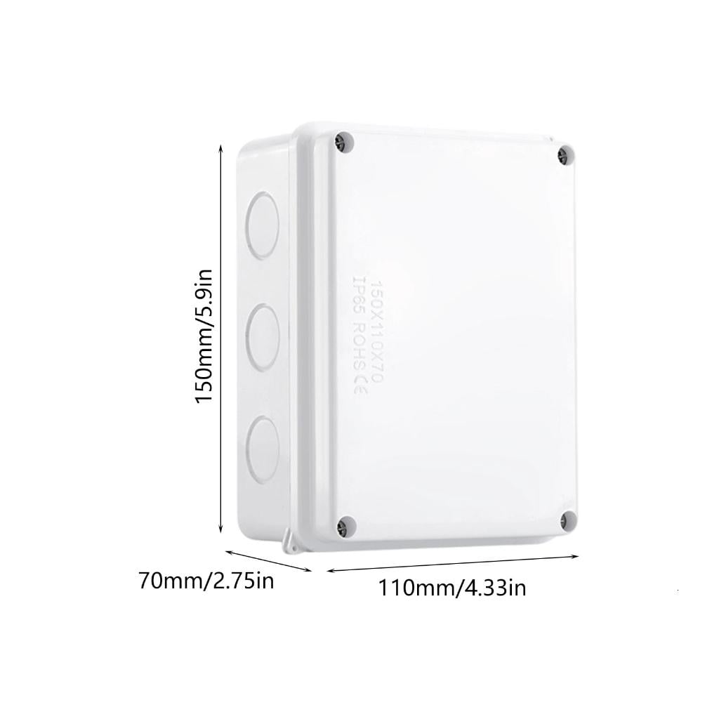 Waterproof Junction Box With Terminals Electrical Cable Wire Connectors Box