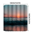 thumbnail image 3 of Cqxid Shower Curtain Under $10 Shower Curtain 70x70 Inch With 12 Plastic Hooks Waterproof Shower Curtain Bathroom Heavy Side Shower Curtain Machine Washable Quick Dry, 3 of 8