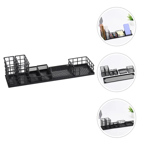 Multifunctional Pen Holder Set Mesh Organizer For Desk Penholders Office Work