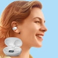 thumbnail image 7 of Open Ear Headphones Wireless Bluetooth 5.4 Earbuds with Earhooks Microphone,40H Playtime IPX7 Waterproof, Light Weight Comfortable Fit,Suitable for Workout Running - White, 7 of 7