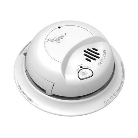 BRK Electronics 9120B Hard Wired T3 Smoke Alarm with (Best Hard Wired Smoke Detectors)