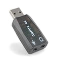 thumbnail image 4 of 2X USB to 3.5mm Mic Headphone Jack Stereo Headset 3D Sound Card Audio Adapter PC, 4 of 5
