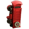 thumbnail image 1 of Bangcool Coin Bank Creative British Style Phone Booth Shape Money Saving Bank Coin Saver, 1 of 8