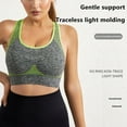 thumbnail image 4 of WZXFASHION Sports Bras For Women Pack Multipack Padded Medium Support Bra For Workout Gym Yoga Bra Grey S, 4 of 7