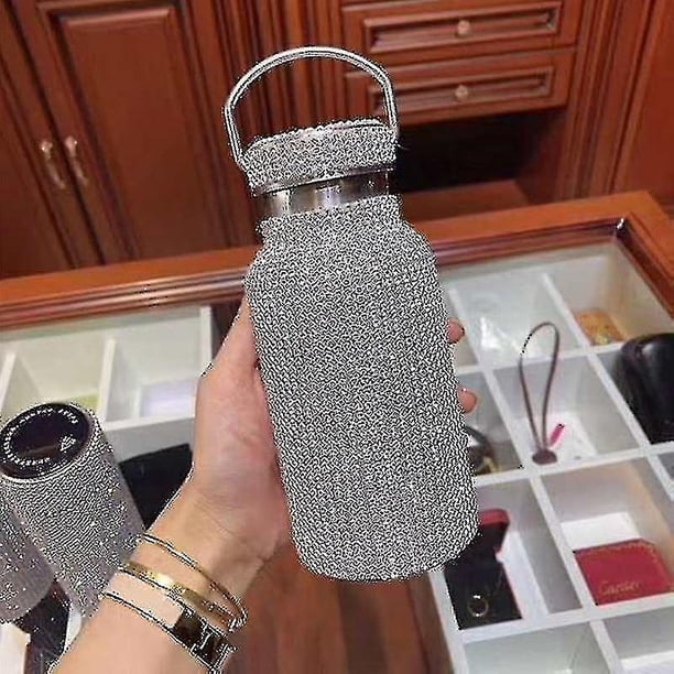 Drinking Fountains Stainless Steel Diamond Thermos Bottle Water Bottle