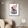 thumbnail image 5 of Doll Memories - Floral Books Stack Canvas Modern Fashion Art by Art Remedy, Black Frame, 24 x 30, 5 of 7