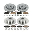 thumbnail image 3 of Power Stop Front and Rear Stock Replacement Brake Pad and Rotor Kit KOE6095, 3 of 8