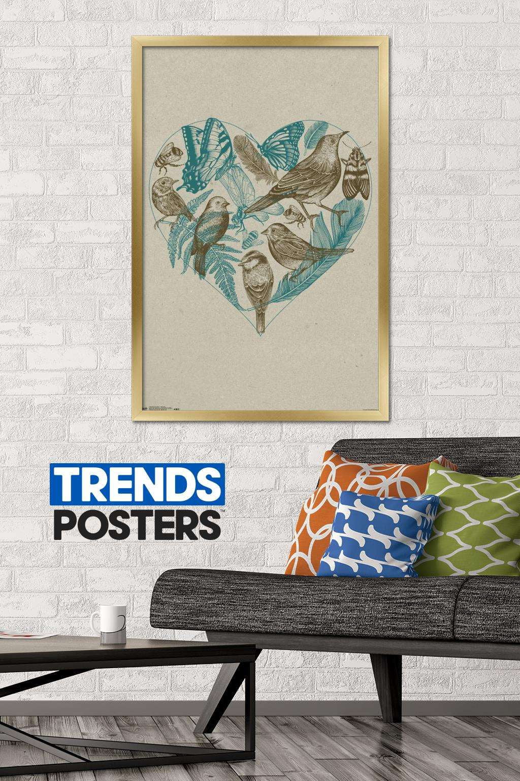 Rachel Caldwell - Wild Heart Wall Poster, 22.375" x 34", Framed
