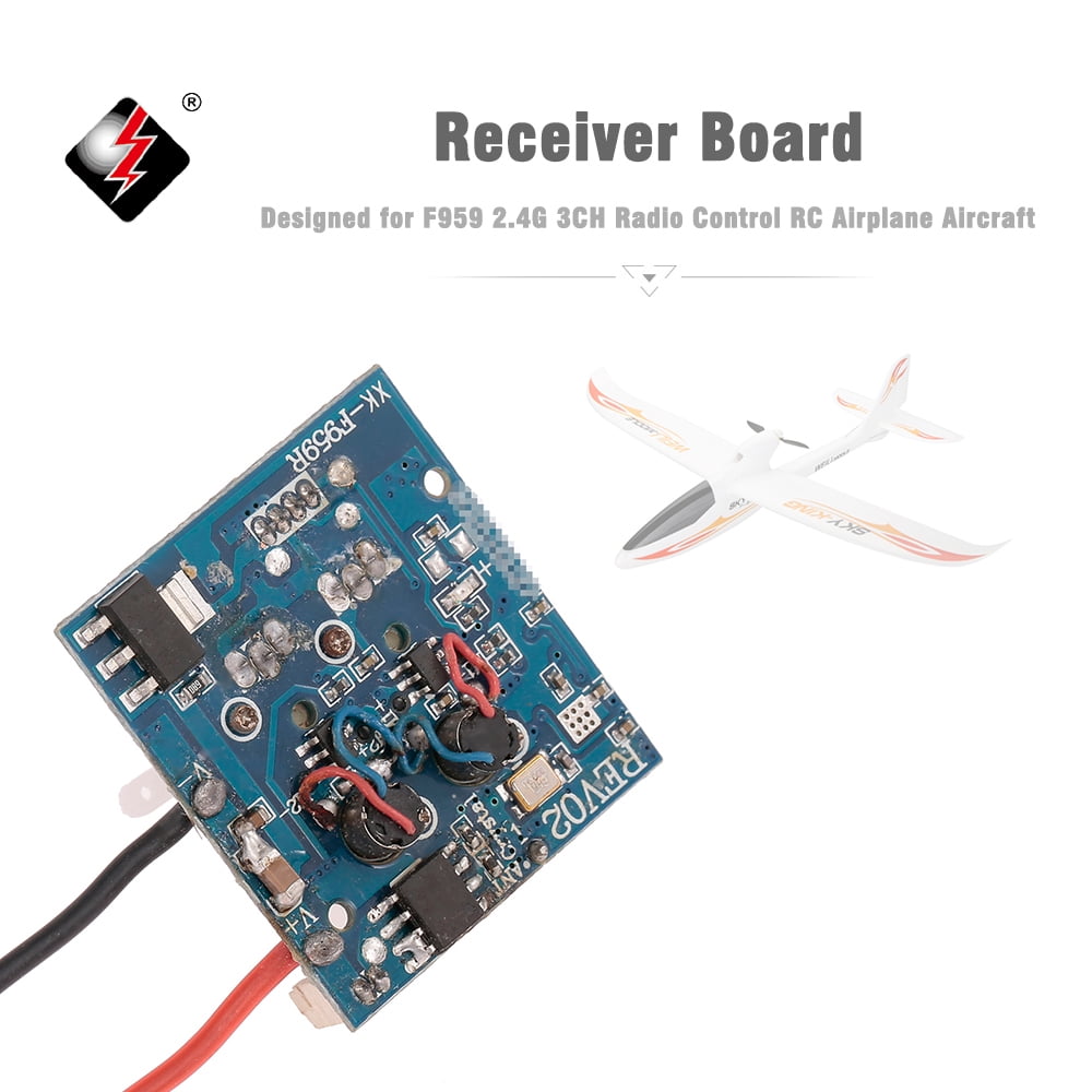 WLtoys Receiver Board for F959 2.4G 3CH Radio Control RC Airplane