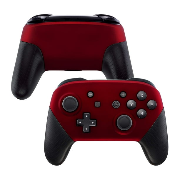 eXtremeRate Red Faceplate and Backplate for Nintendo Switch Pro Controller, Soft Touch DIY Shell for Nintendo Switch Pro - Controller NOT Included - Walmart.com