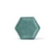 thumbnail image 1 of Advancent Par de anillos joyero organizador hexagonal soporte de anillo para boda para viaje accesorio de caja de joyería multifunción Almacenamiento y organización del hogar Verde, 1 of 6