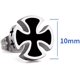 thumbnail image 4 of Pendientes Pendientes De Cabeza De Calavera Pendientes De Moda De Halloween Titani Personalizado, 4 of 4