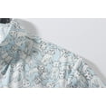 thumbnail image 4 of SSLR Mens Hawaiian Shirts Short Sleeve Casual Button Down Shirts, 4 of 7