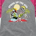 thumbnail image 3 of Nightmare Before Christmas - Spook Up The Sun - Summertime - Toddler And Youth Long Sleeve Graphic T-Shirt, 3 of 4