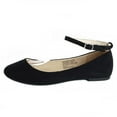 thumbnail image 2 of AlpineSwiss Calla Ballerines pour Femmes avec Bride à la Cheville Chaussure Classique, 2 of 9