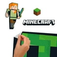 thumbnail image 3 of Officially Licensed RMK5360GM Minecraft Creeper Giant Peel and Stick Wall Decals, Green, Black, 3 of 6