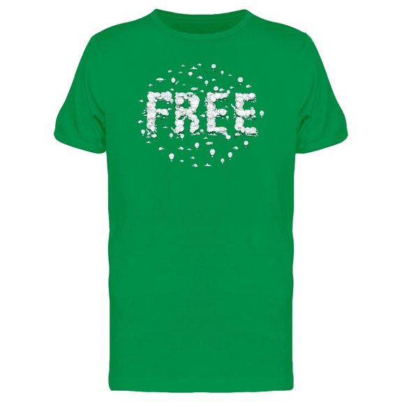 Free Fun Font Tee Men's -Image by Shutterstock