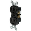 General Electric Ground Duplex Receptacle, 15a, Brown