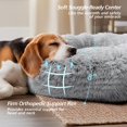 thumbnail image 3 of Cama para perro JOLLYVOGUE 79 cm tipo donut calmante, mediana, hasta 45 lb, 3 of 8