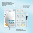 thumbnail image 4 of HYLLai Hoygi Hydrating & Firming Mask - Pore Refining Glow Mask for Sensitive Skin, 60g (7.5g x 8 Packs + Brush), 4 of 9