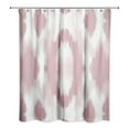 thumbnail image 2 of Creative Products Gray And Pink Abstract Ikat 71x74 Shower Curtain, 2 of 2