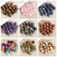 thumbnail image 5 of U8MO Natural Stone Round 4mm 6mm 8mm 10mm Loose Gemstone Beads For DIY Bracelet-Goldstone-8mm (30pcs), 5 of 9